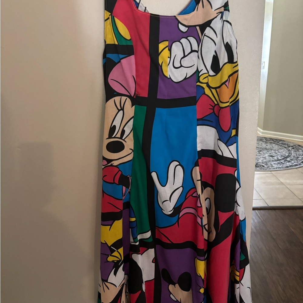 Colorblock Disney Character Maxi Dress - Multicolor